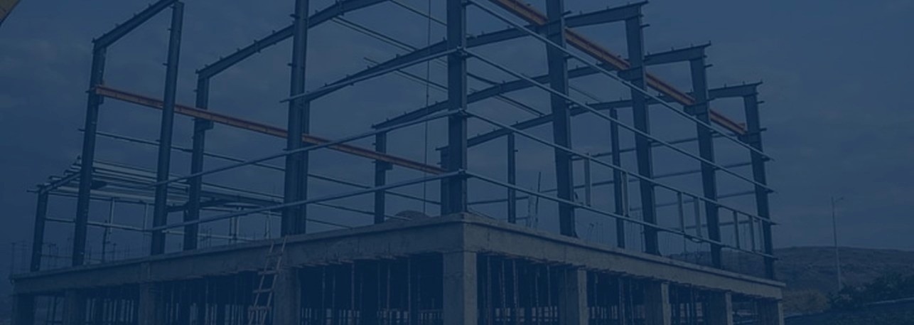 A Rahul Infra steel frame construction skyline